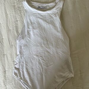 Zara White Bodysuit